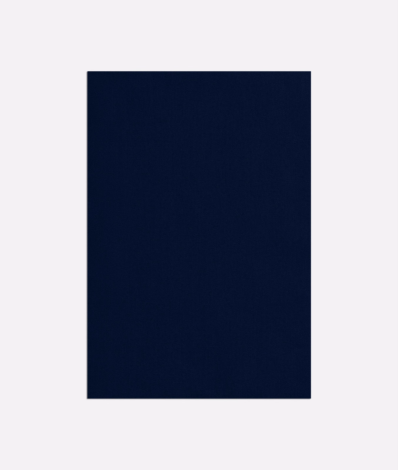 Deep midnight-blue satin swatch with a smooth, subtly lustrous plain surface