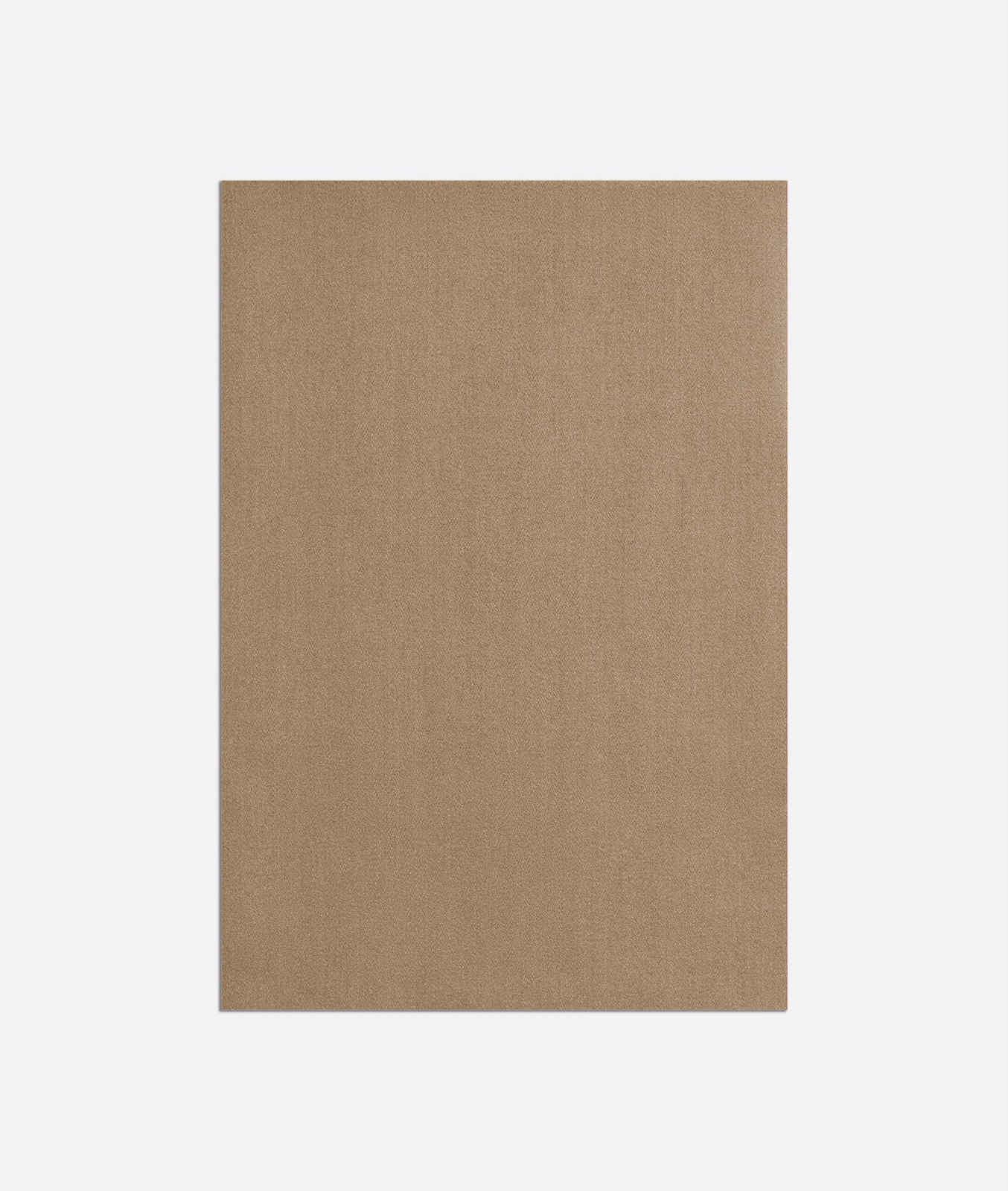 Warm mushroom-taupe satin swatch with a smooth, subtly textured fine weave