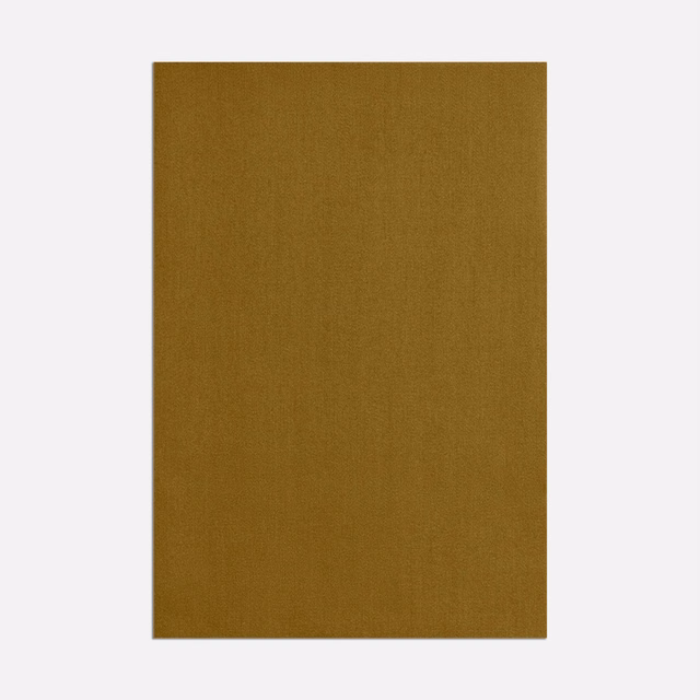Deep mustard-ochre satin with a soft sheen and faint vertical grain