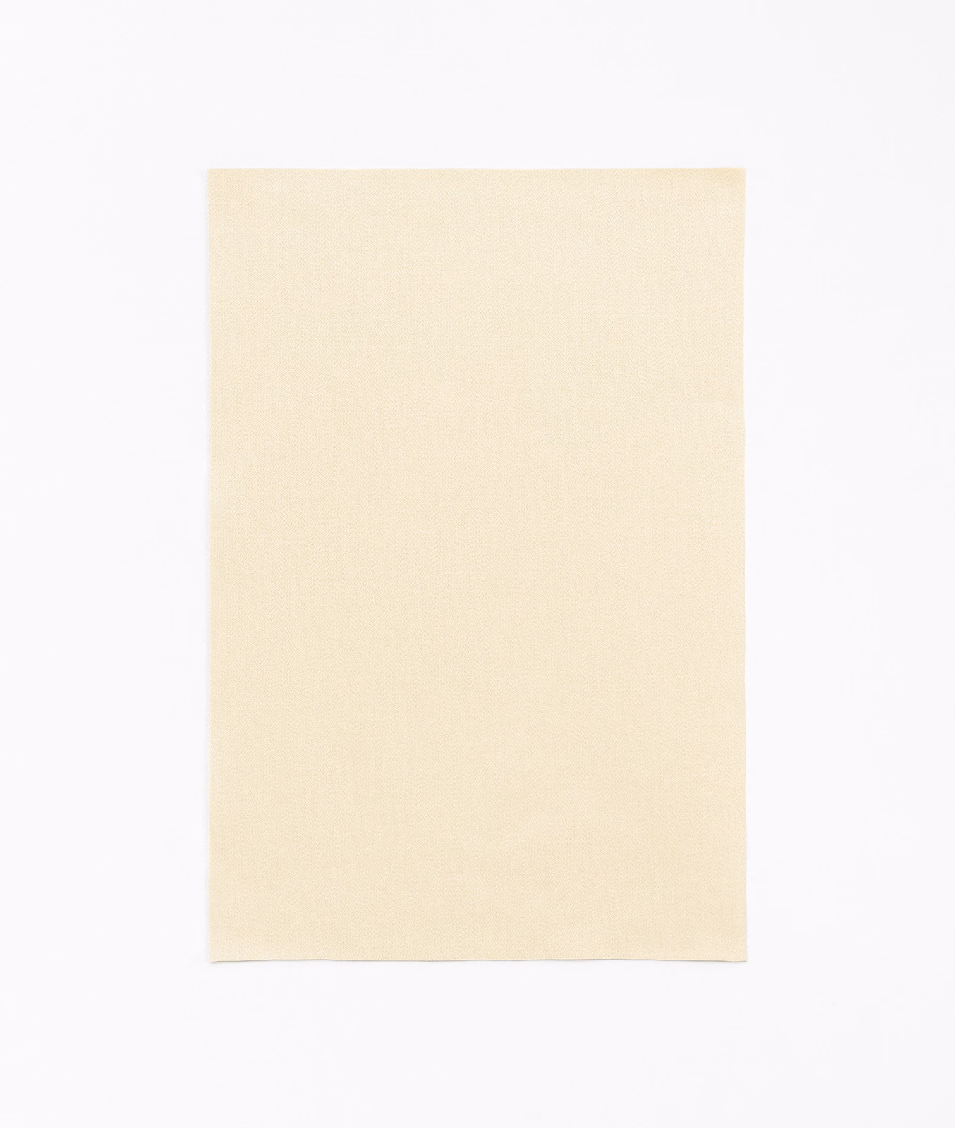 Pale vanilla ivory satin swatch with a smooth, subtly luminous plain surface