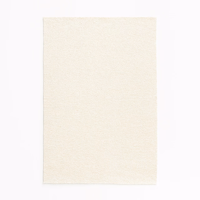 Warm ivory satin swatch with a fine, softly textured woven surface