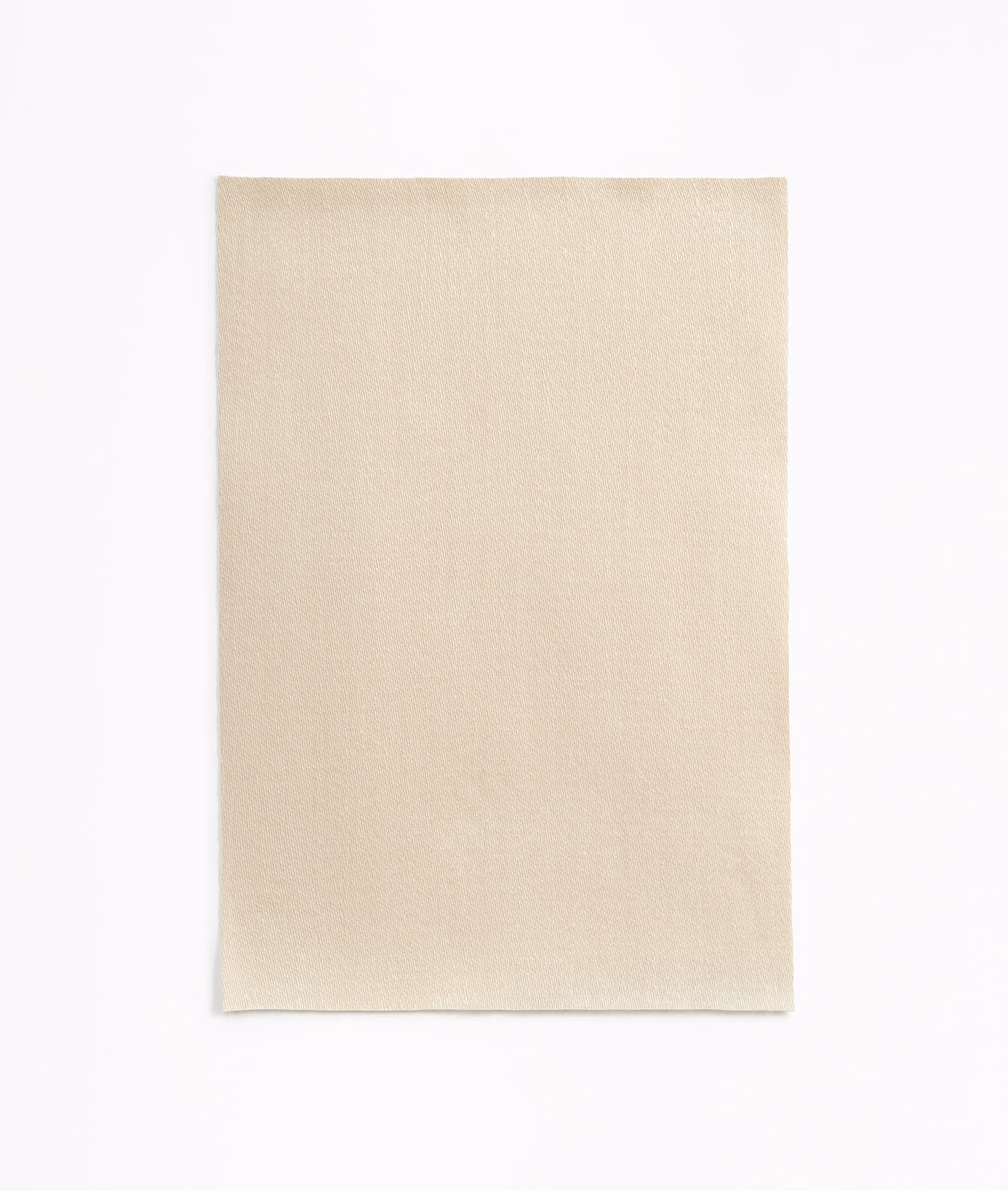 Pale warm ivory Blazer Ficelle textile with a fine, subtly lustrous woven surface