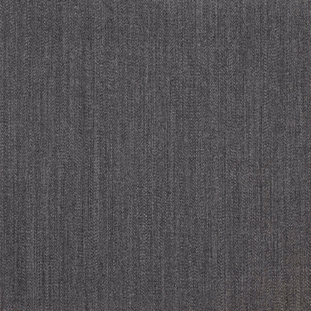 Deep slate-grey satin with fine vertical striations and a restrained sheen