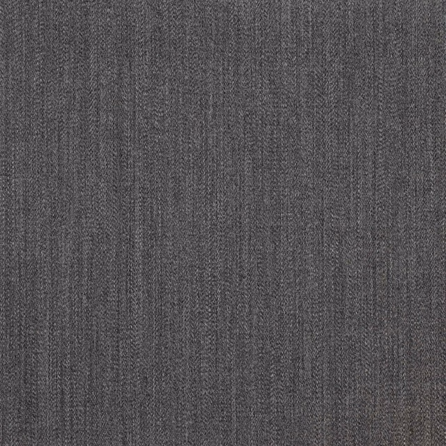 Deep slate-grey satin with fine vertical striations and a restrained sheen