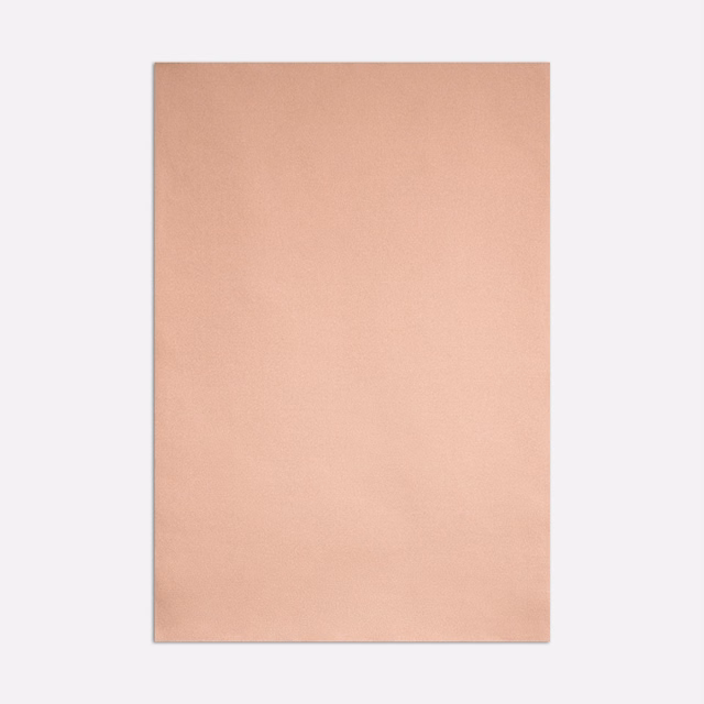 Plain blush-pink satin swatch with a smooth, softly luminous surface
