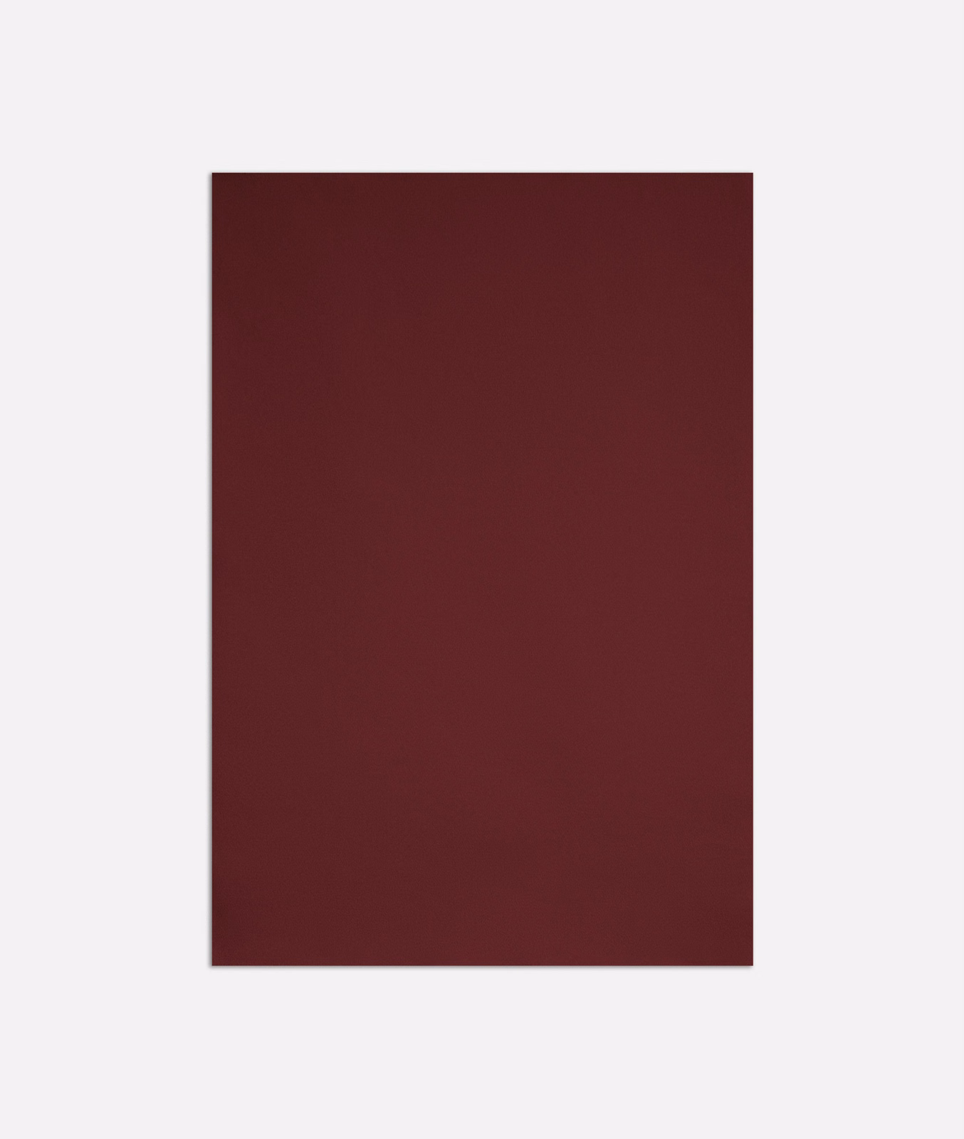 Deep Bordeaux red satin swatch with a smooth, subtly lustrous plain surface