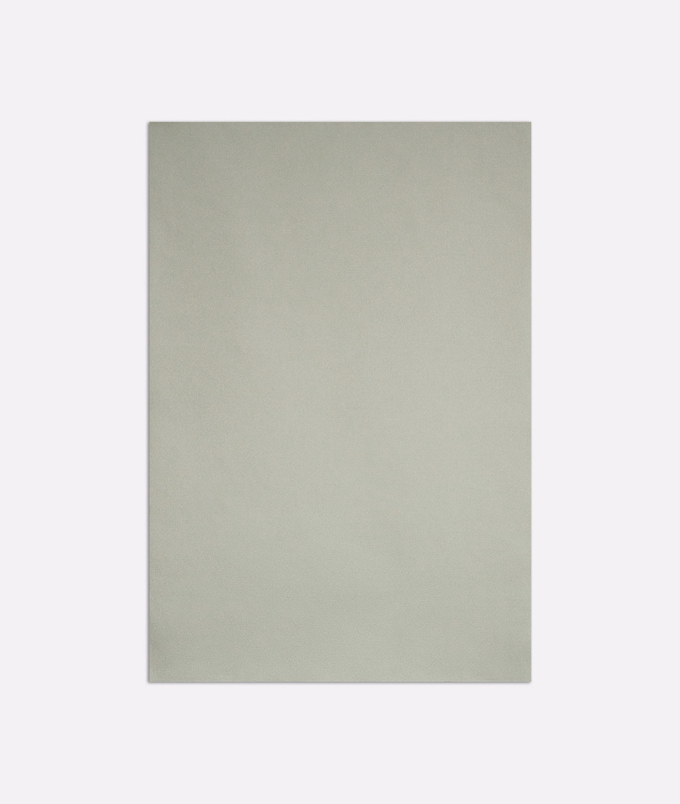 Pale greyed celadon satin swatch with a smooth, softly reflective plain surface