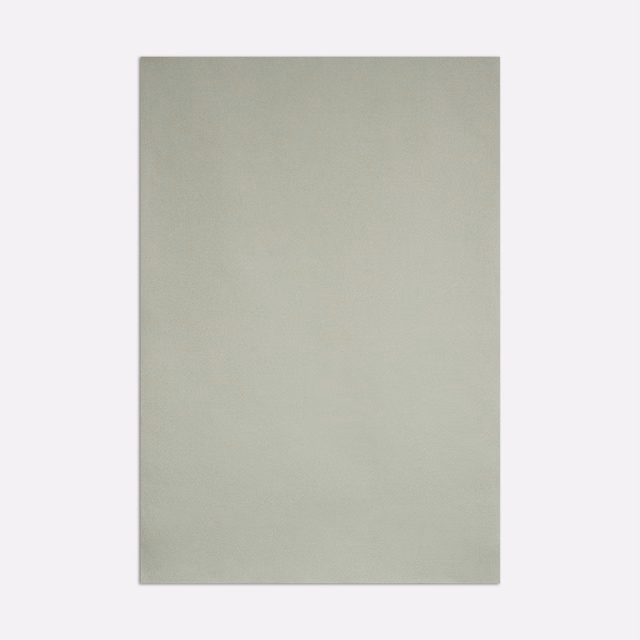 Pale greyed celadon satin swatch with a smooth, softly reflective plain surface