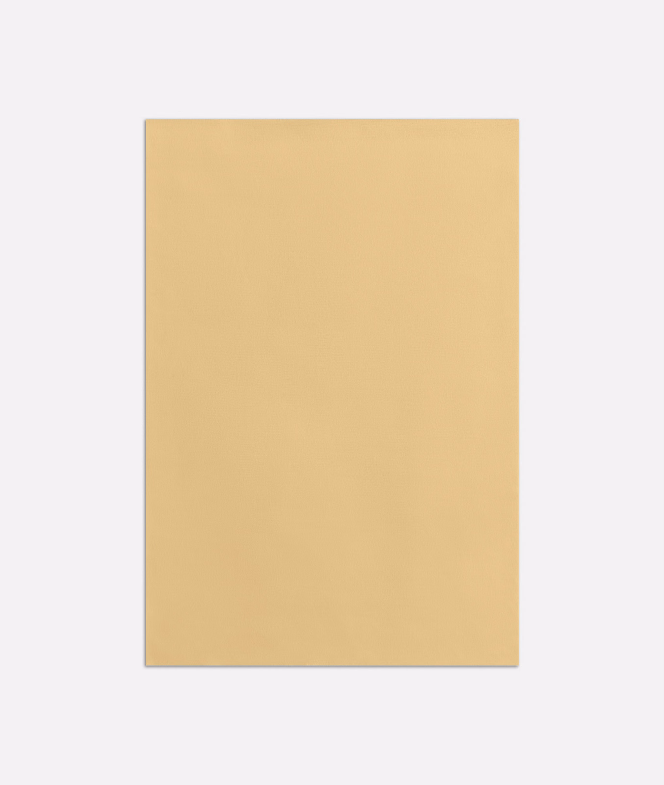 Warm Giallo Di Napoli satin swatch with a smooth, subtle sheen
