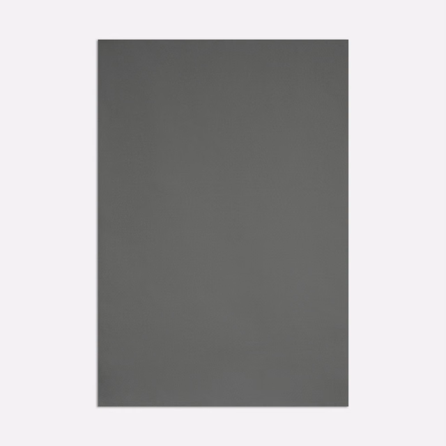 Deep military charcoal-grey satin with a smooth, subtly reflective plain surface