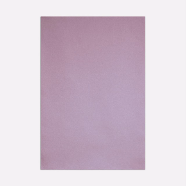 Close-up of smooth parma-lavender satin with a soft, muted sheen
