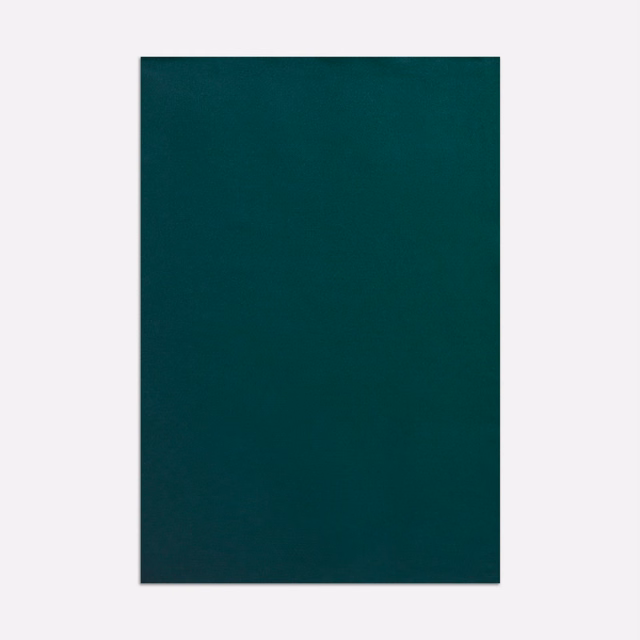Deep teal satin with a smooth surface and subtle, low sheen