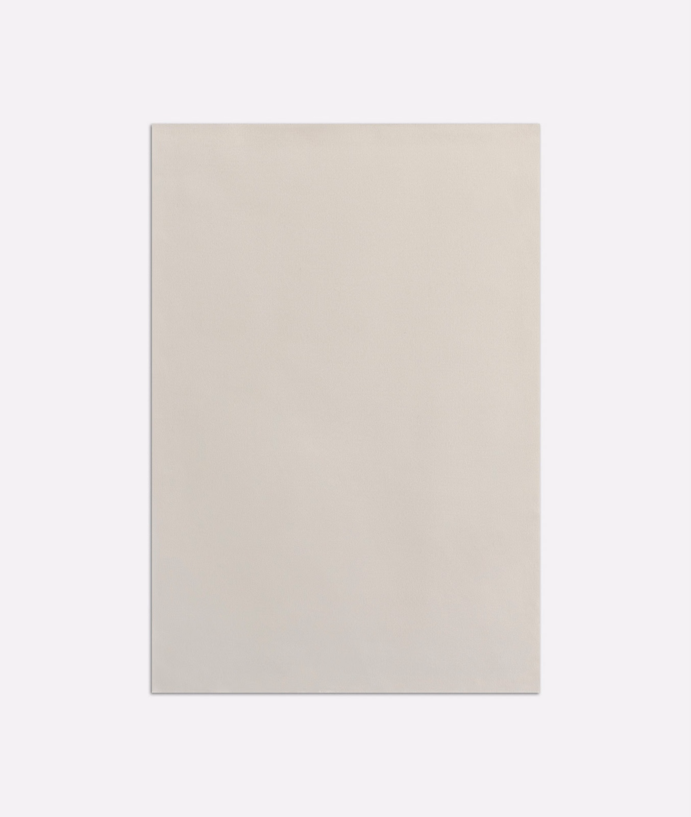 Pale blush-ivory satin swatch with a smooth surface and restrained sheen