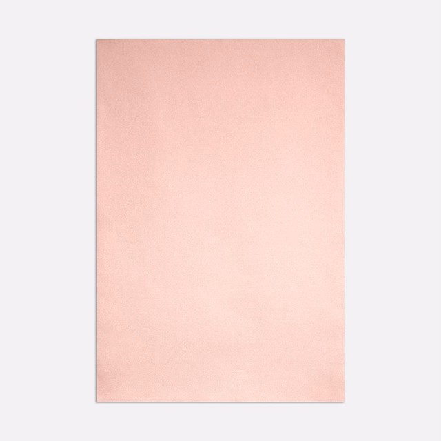 Plain pale blush pink satin swatch with a smooth, softly luminous surface