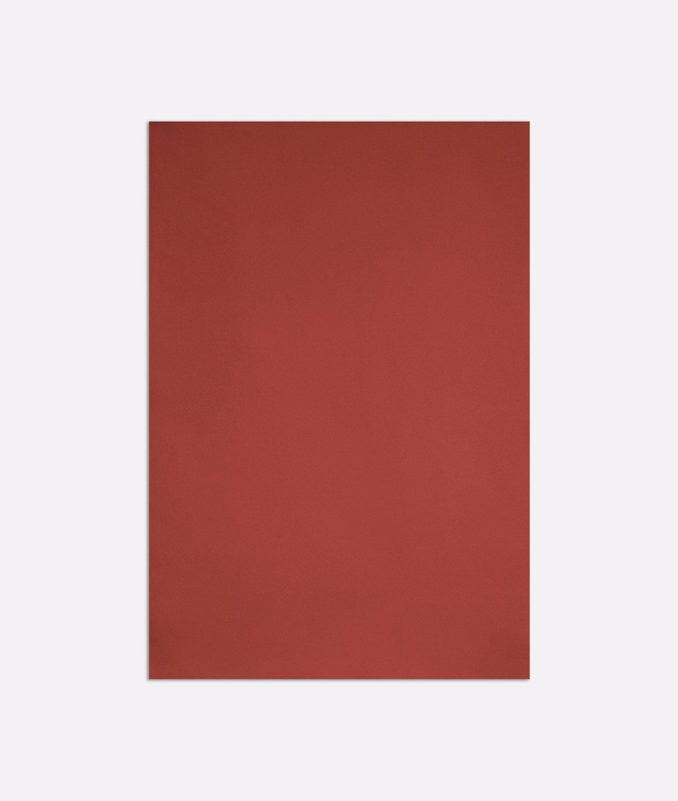 Deep lipstick-red satin with a smooth surface and restrained vertical sheen