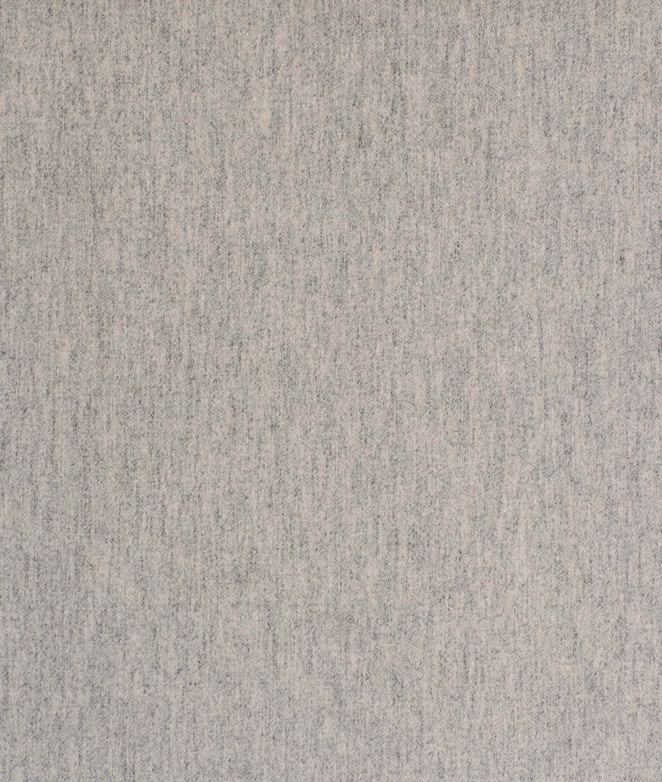 Pale grey Cenere textile with fine, uneven vertical striations and soft woven texture