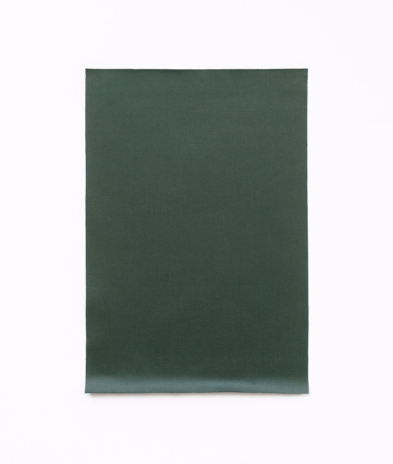 Deep forest-green satin with a smooth weave and soft directional sheen