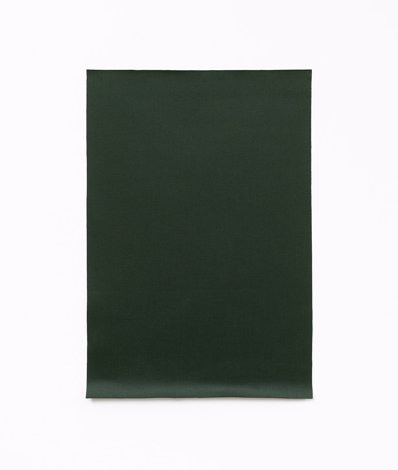 Plain deep forest-green satin swatch with a smooth, subtly lustrous surface