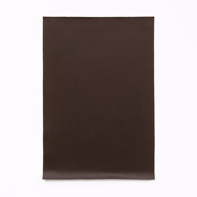 Deep espresso-brown plain satin swatch with a subtle sheen and fine weave