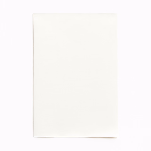 Plain ivory-white satin swatch with a soft, subtle sheen