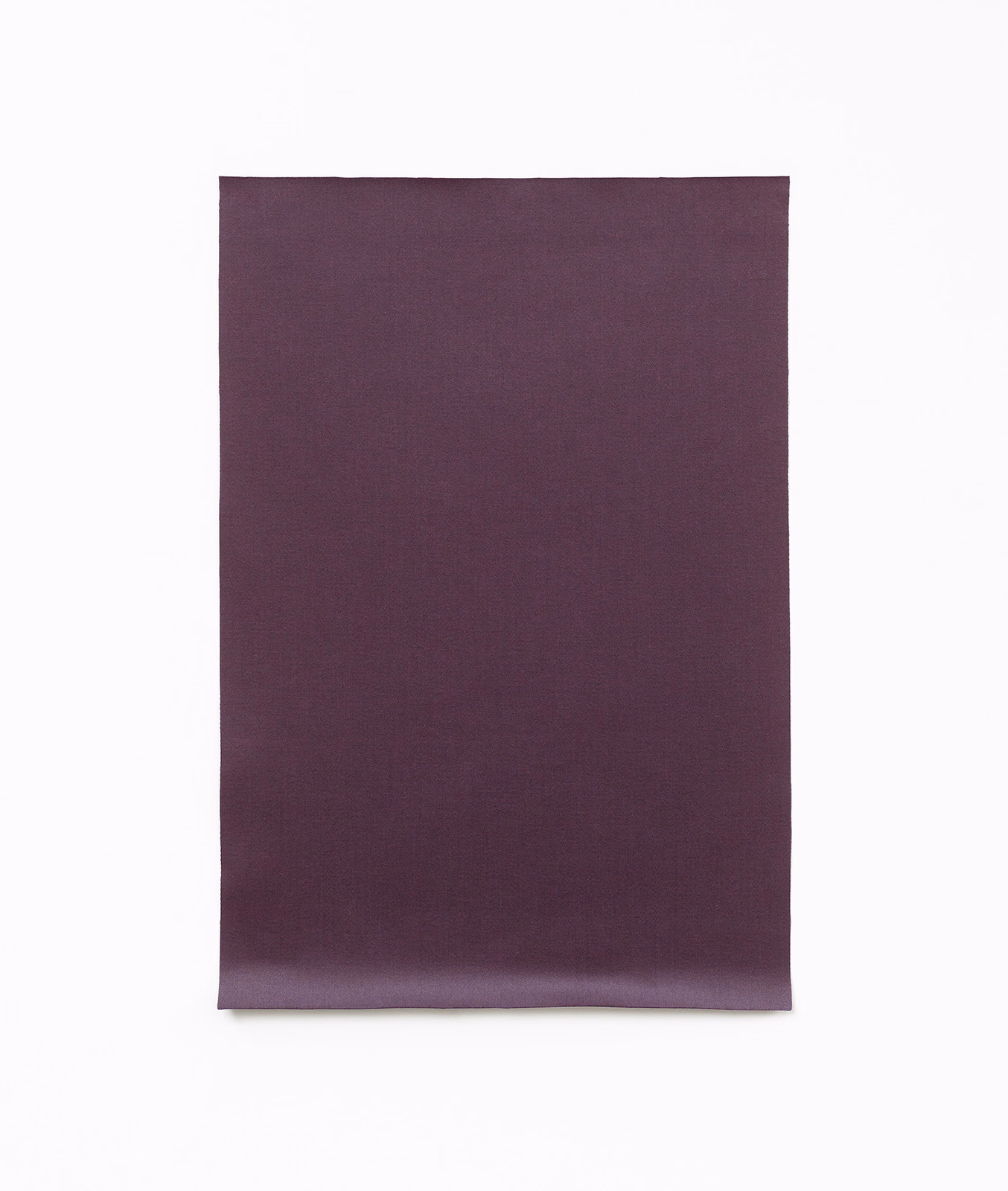 Deep plum-purple satin swatch with a fine weave and subtle sheen