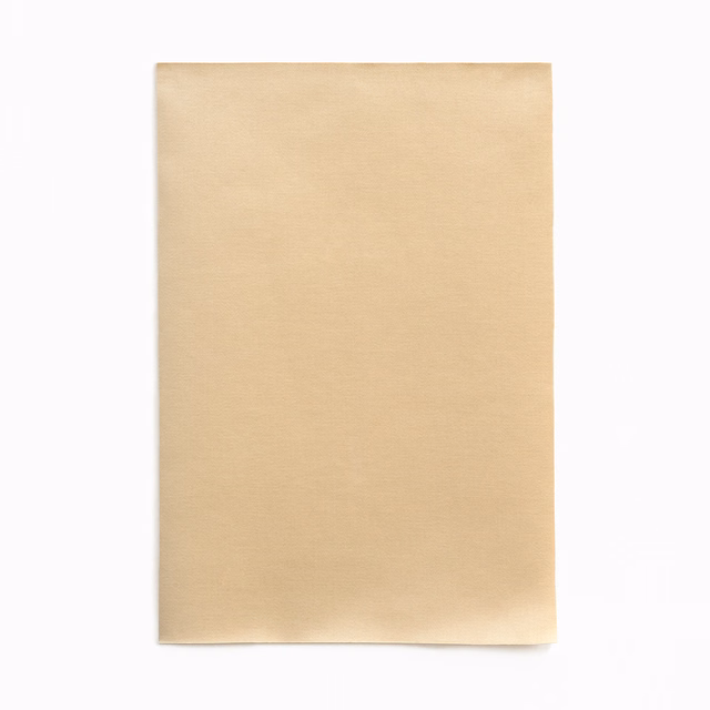 Pale champagne satin with a smooth face and delicate horizontal sheen