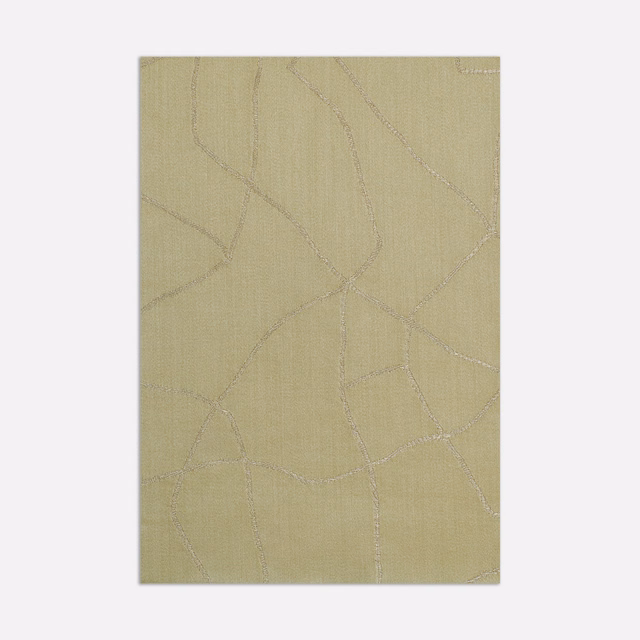 Pale absinthe-green satin weave with fine irregular intersecting lines and subtle sheen