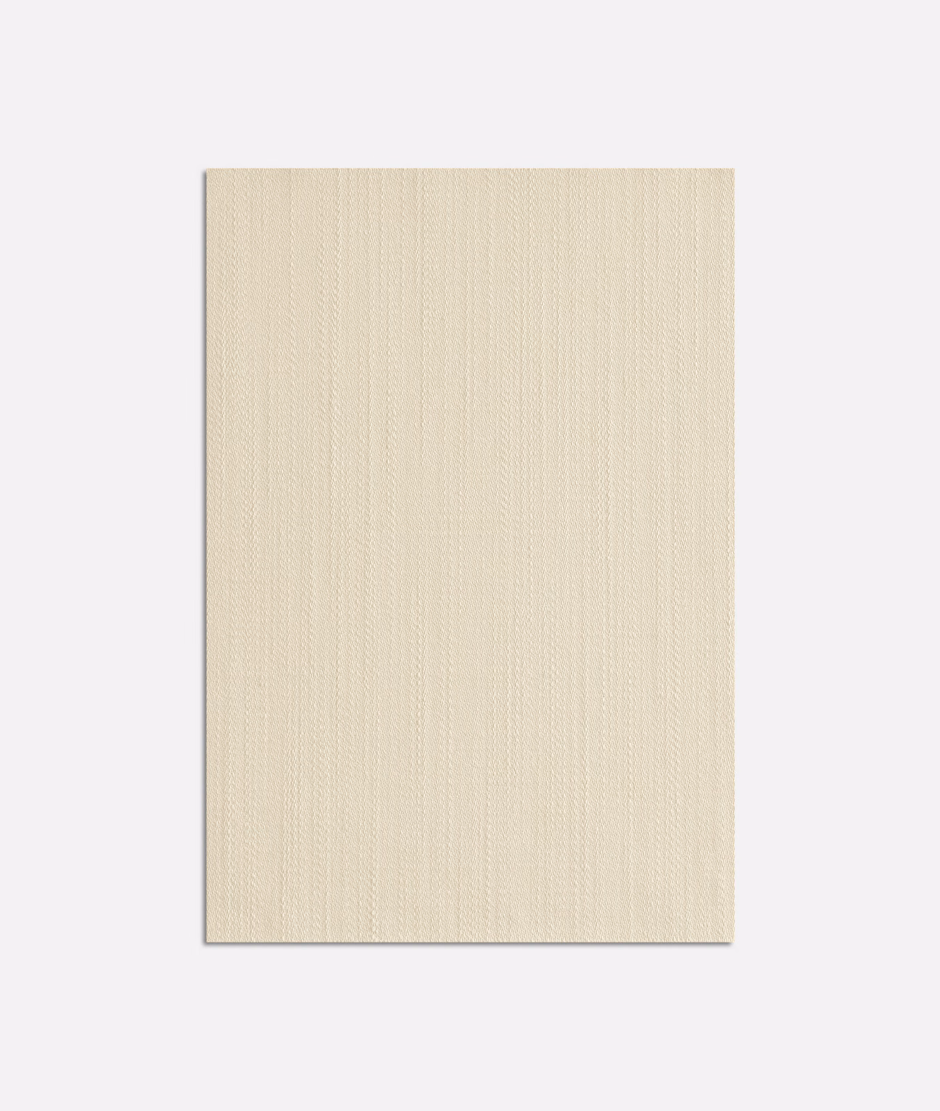 Pale ivory satin swatch with delicate vertical ribbing and a softly lustrous surface