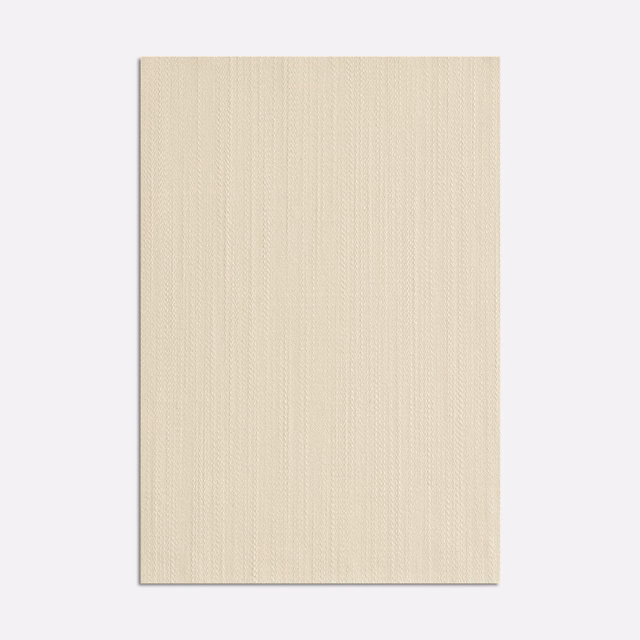 Pale ivory satin swatch with delicate vertical ribbing and a softly lustrous surface