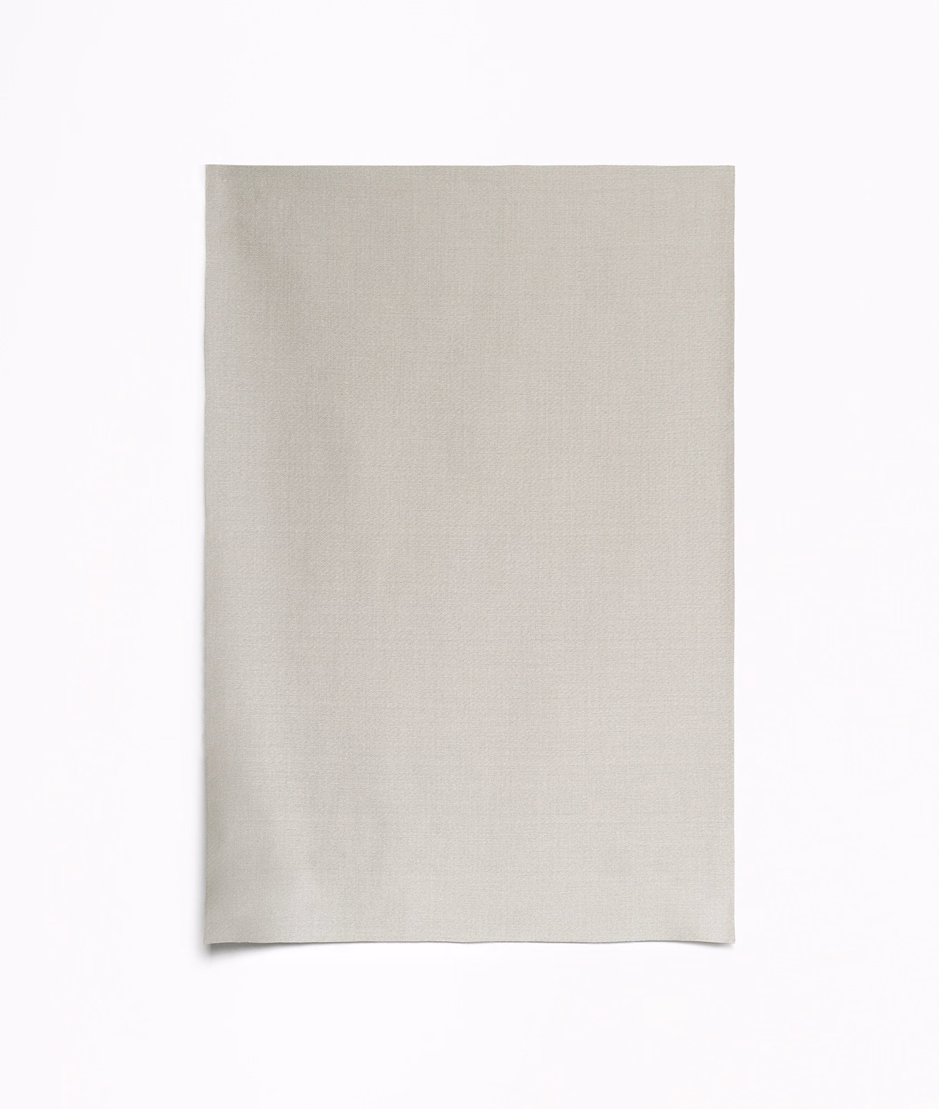 Pale greige Tuxedo textile with fine weave and soft satin sheen