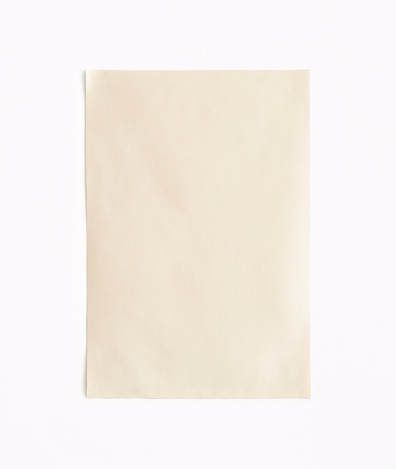 Pale ivory satin swatch with a smooth, softly luminous plain surface