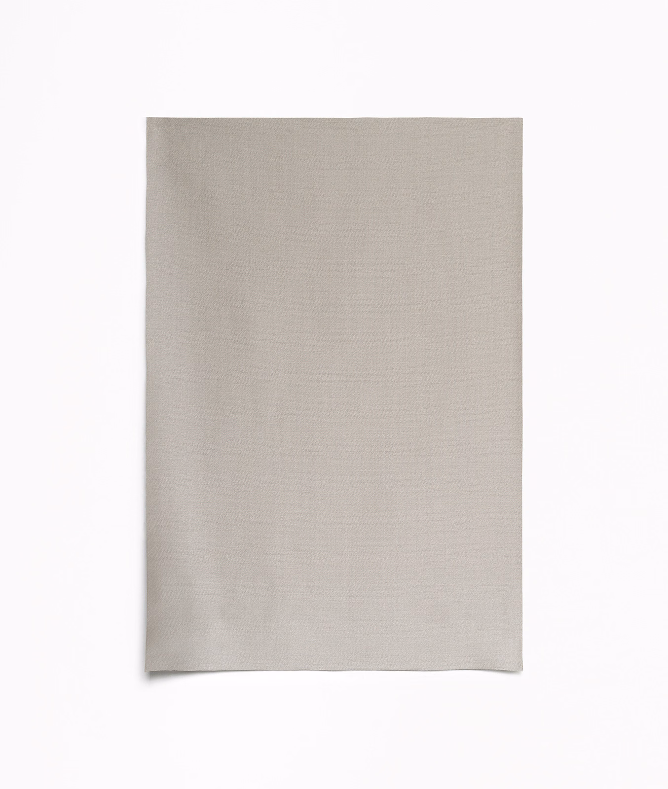 Pale mouse-grey satin with a fine, even weave and subdued surface sheen