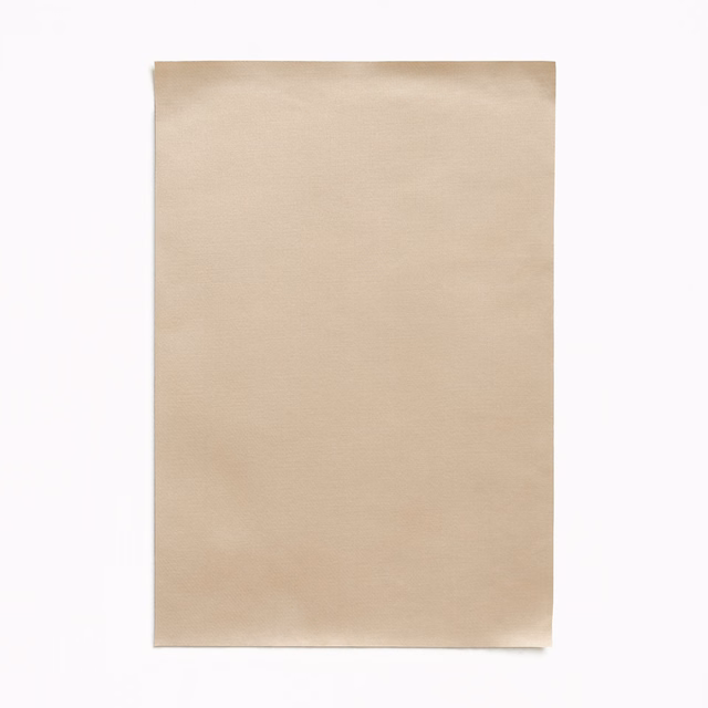 Pale sandy beige satin with a smooth, softly reflective surface