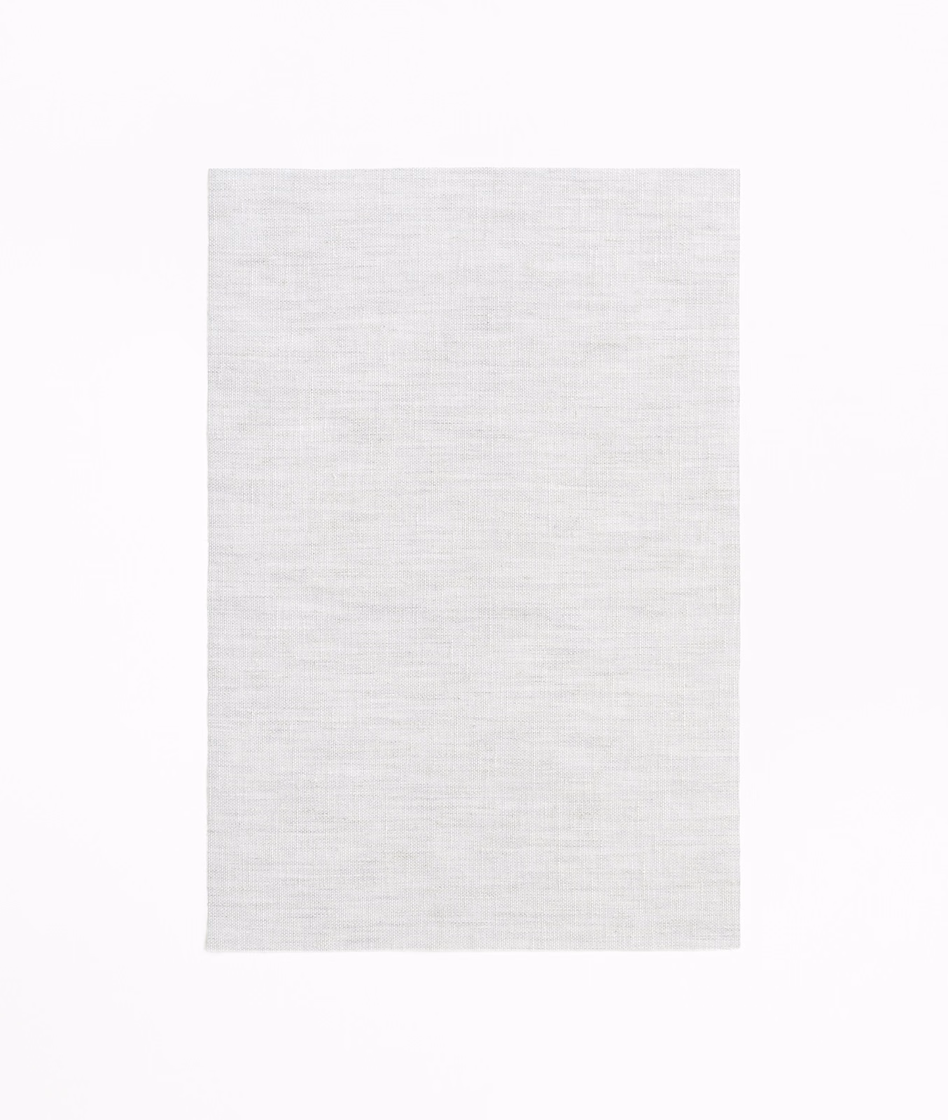 Pale pearl-white sheer fabric with fine horizontal slub lines and airy texture