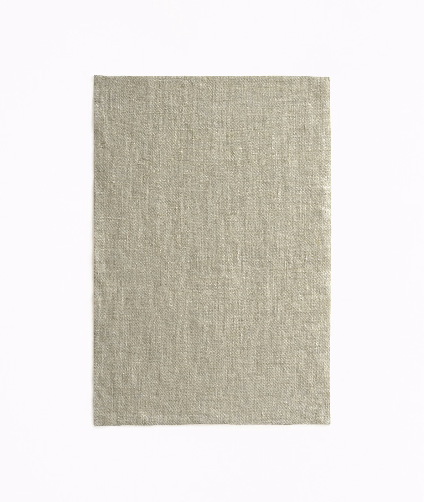 Pale grey-green Adelphi swatch showing a fine, softly slubbed sheer weave