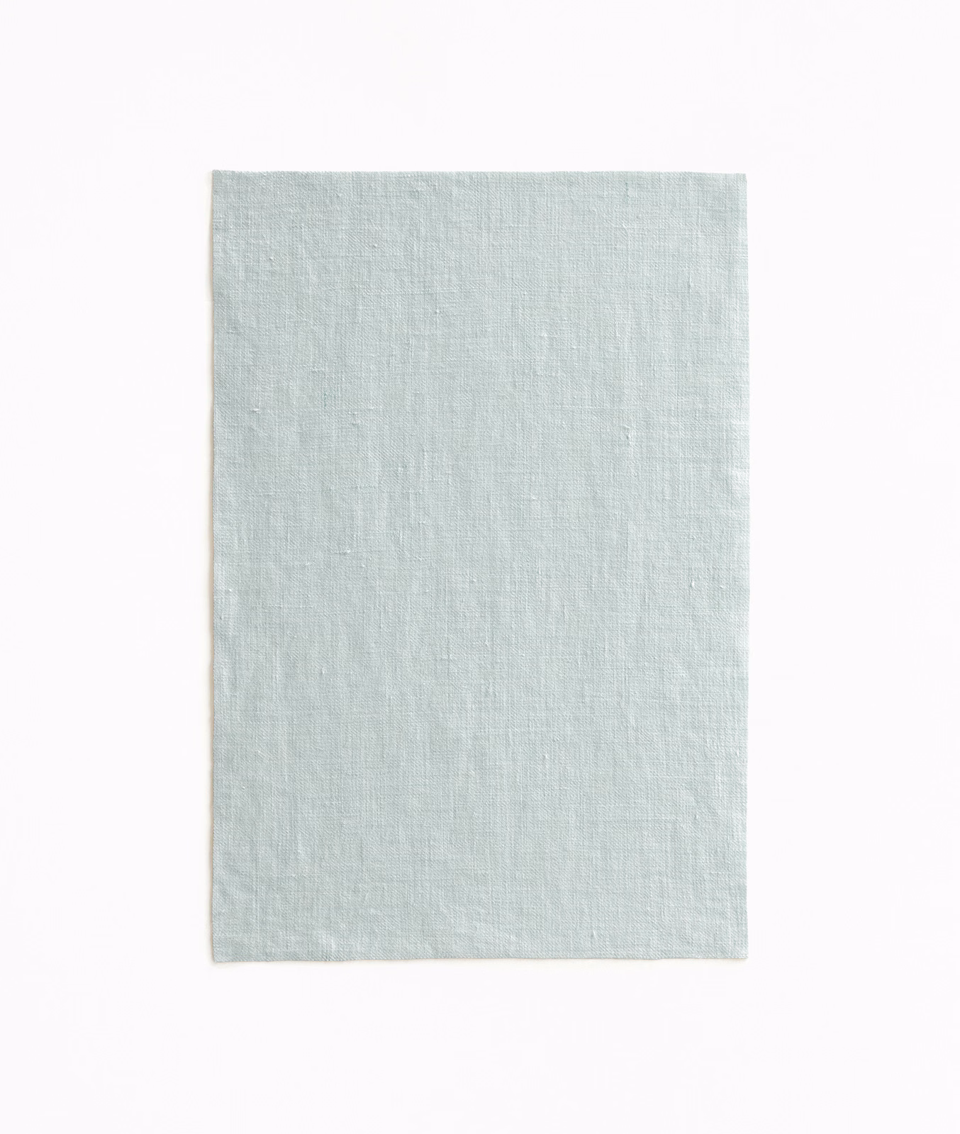 Pale glacier blue-green Adelphi swatch with fine slubbed vertical texture