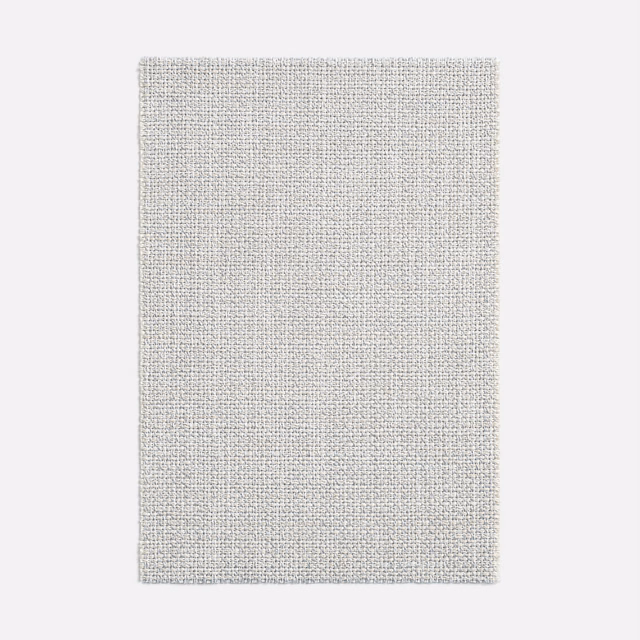 Pale silver-grey Aramillo swatch showing a fine, closely woven miniature grid