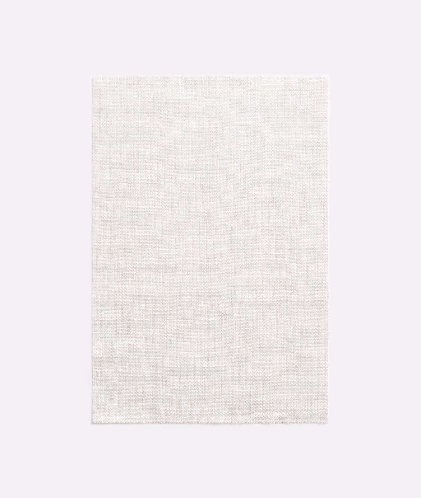 Pale ivory sheer swatch showing a fine, gauzy woven texture