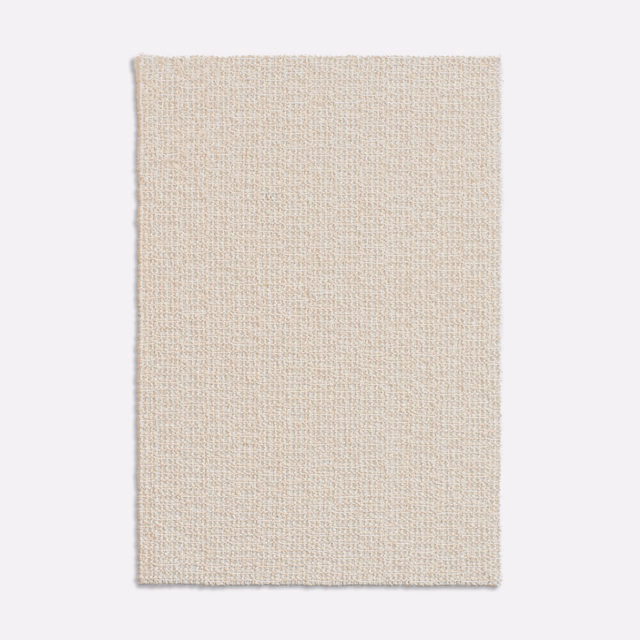 Warm ivory fine weave with tiny beige flecks and a softly textured surface