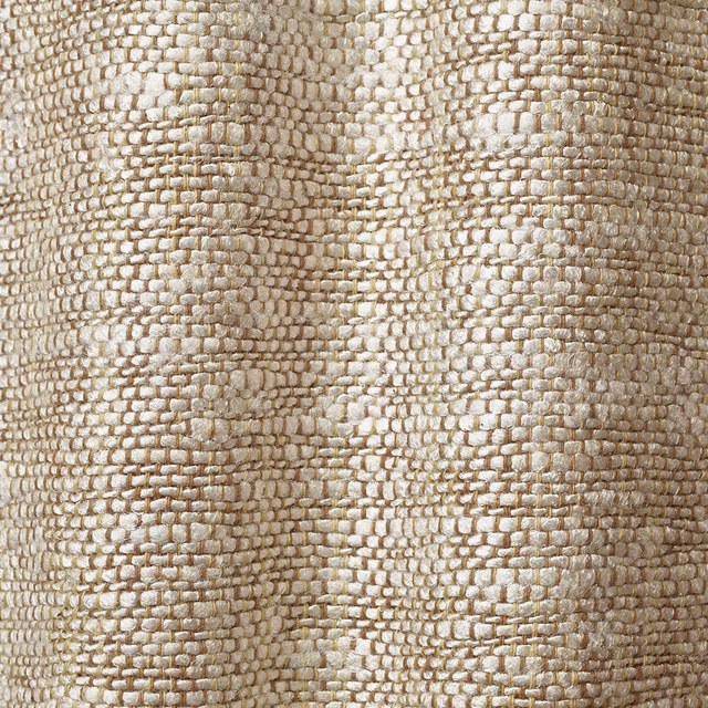 Warm ivory and taupe fabric with a small irregular looped weave