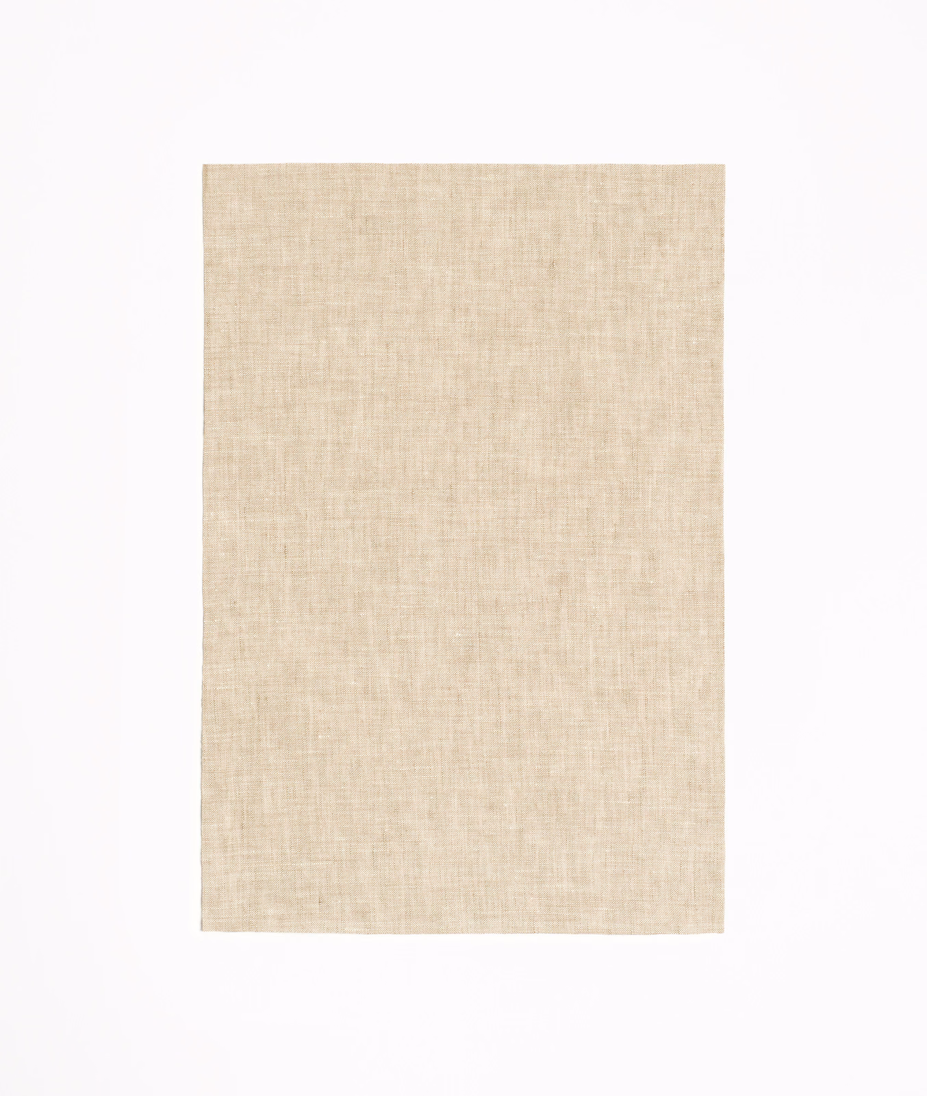 Warm pale beige sheer cloth with a fine, irregular linen-like weave