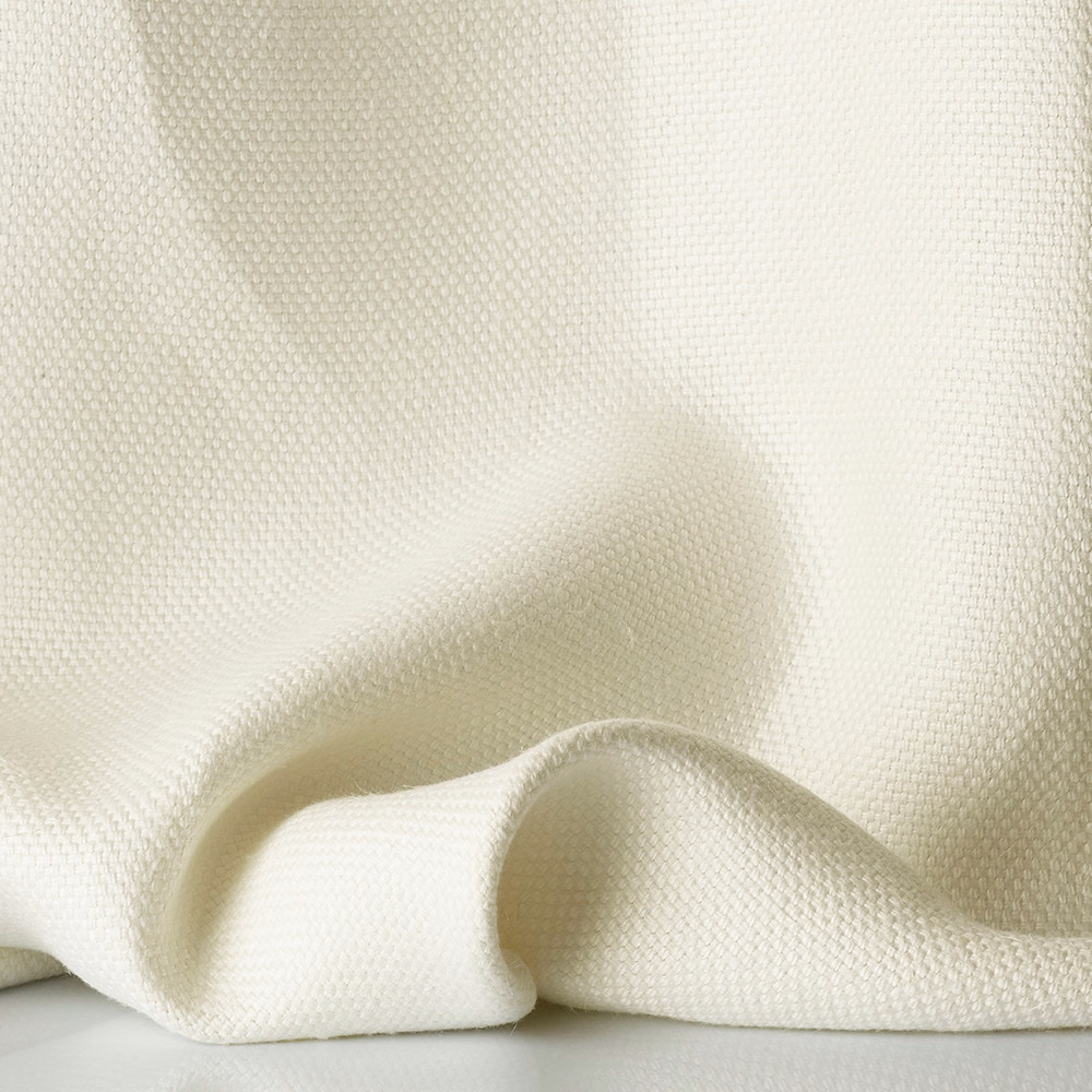 Warm ivory sheer textile with a fine woven texture, softly folded