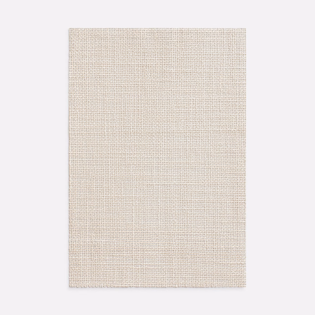Pale oatmeal sheer with a delicate cream crossweave and softly even texture