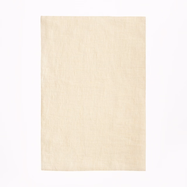 Pale sable-beige sheer swatch showing a fine, softly irregular woven texture