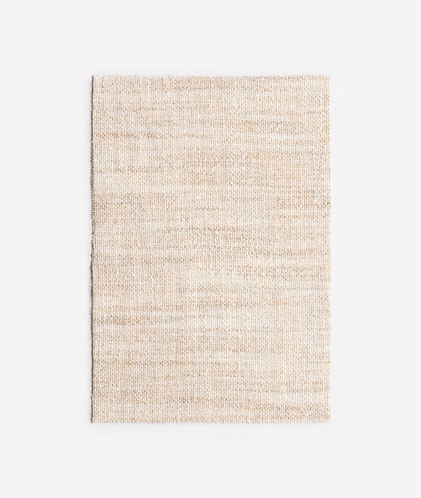 Pale shell cream sheer fabric with fine woven texture and subtle marbled bands