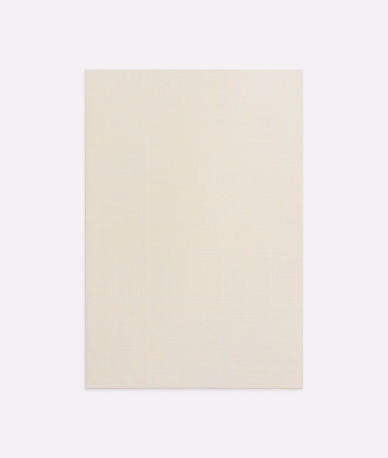 Pale ivory sheer swatch with a barely visible fine grid weave