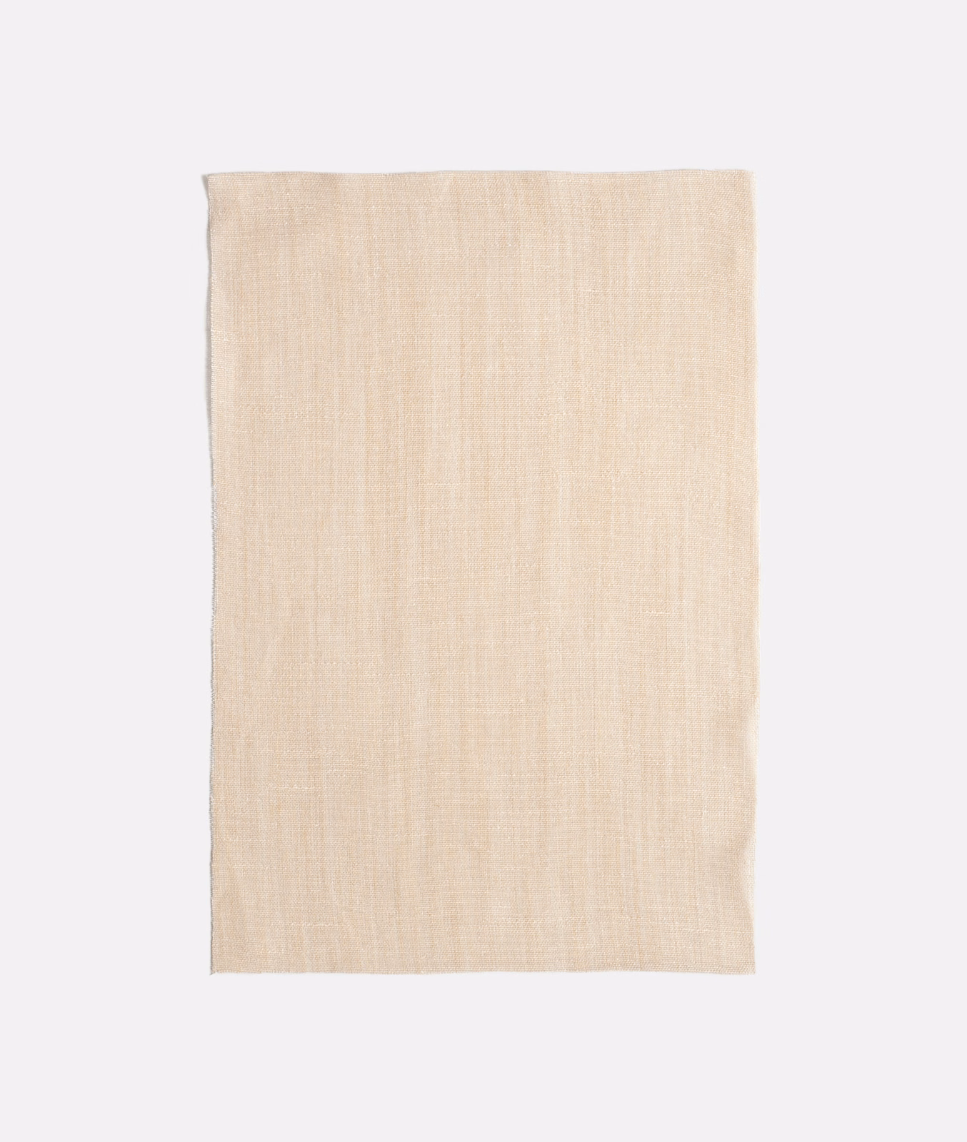 Warm sand sheer textile with fine vertical striations and softly irregular woven texture