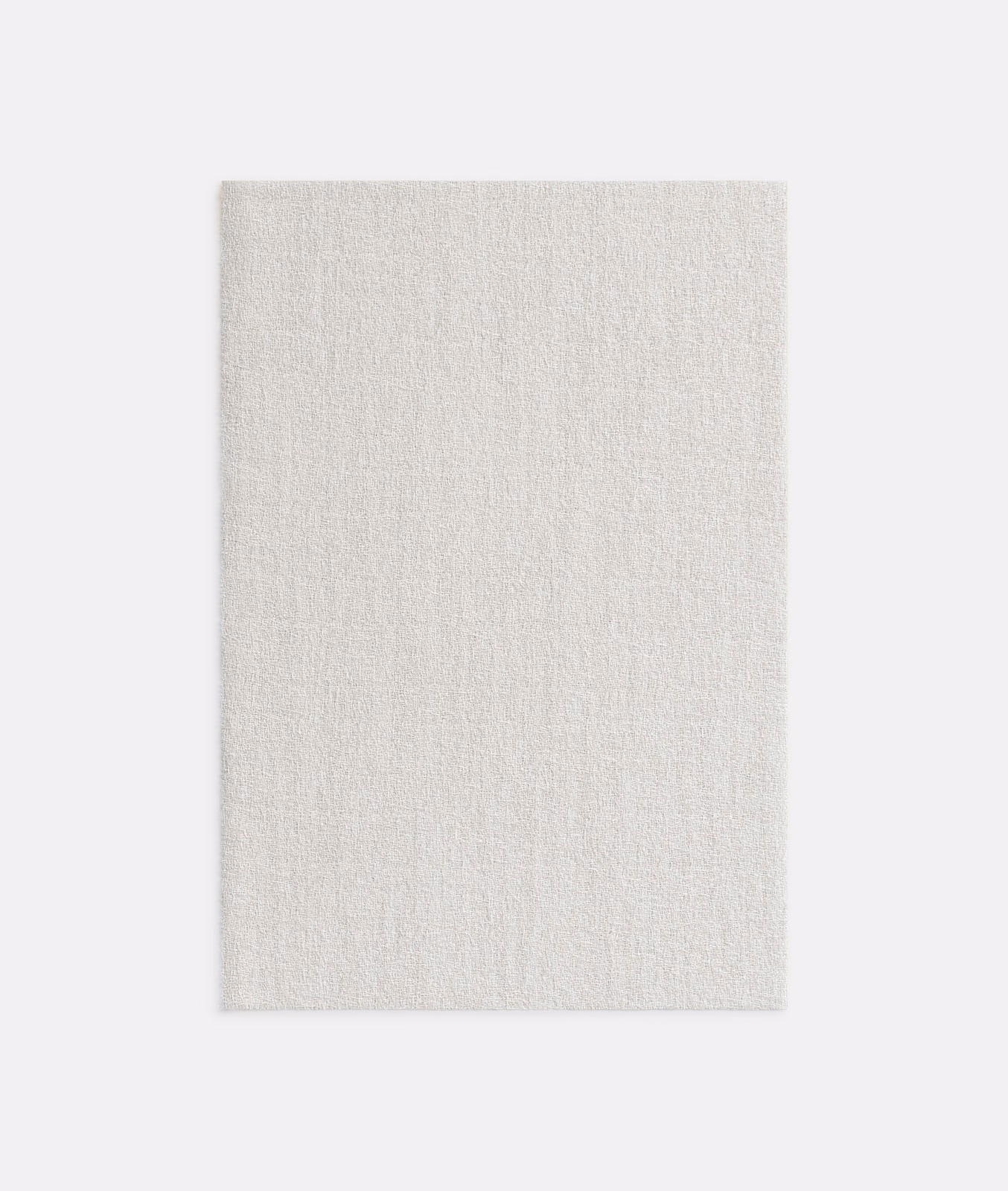 Pale pearl-grey sheer textile with a fine, softly slubbed woven surface