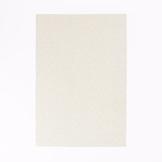 Pale ivory Zenial Perla swatch showing a fine, even woven texture