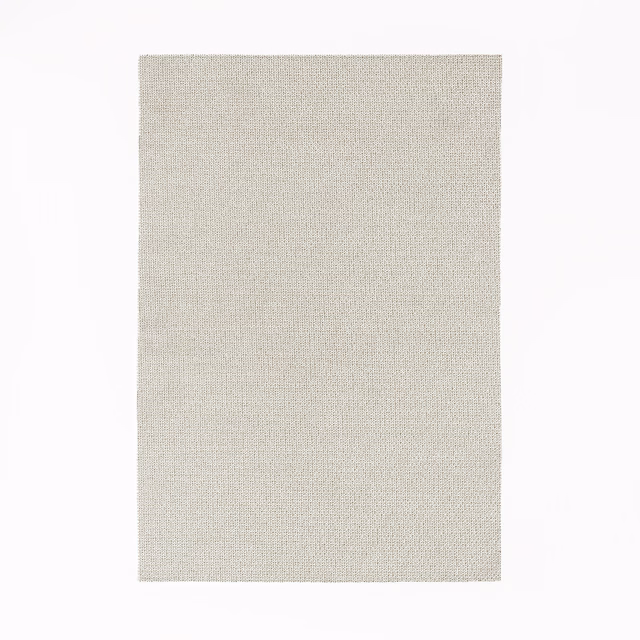 Cool silver-grey sheer weave with a fine, even textile grain